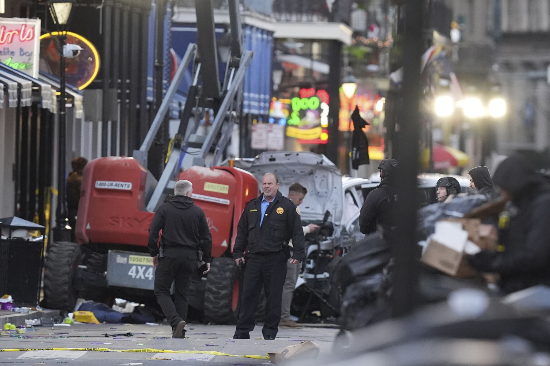 APTOPIX New Orleans Car Into Crowd